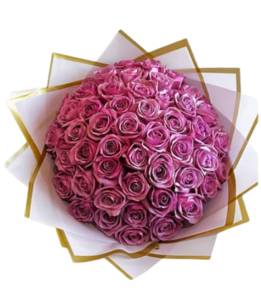 100 Lavendar Rose Buchon