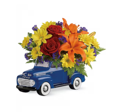 Vintage Ford Pickup Bouquet