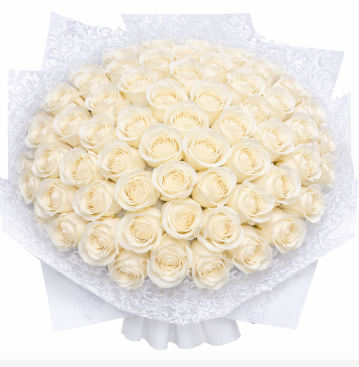 White Ramo Buchon 50 Count
