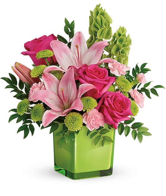 In Love with Lime Bouquet love romance flowers El Paso